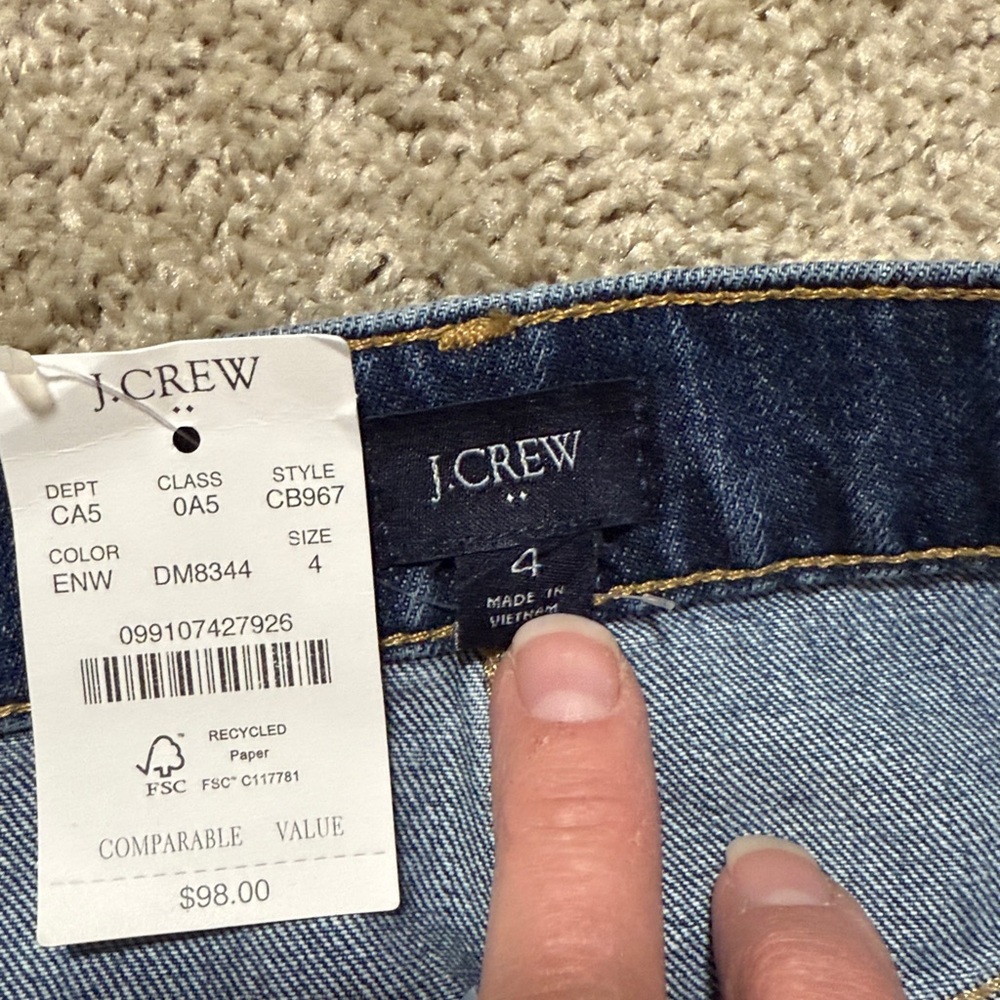 J Crew Denim Skirt - Picture 4 of 4
